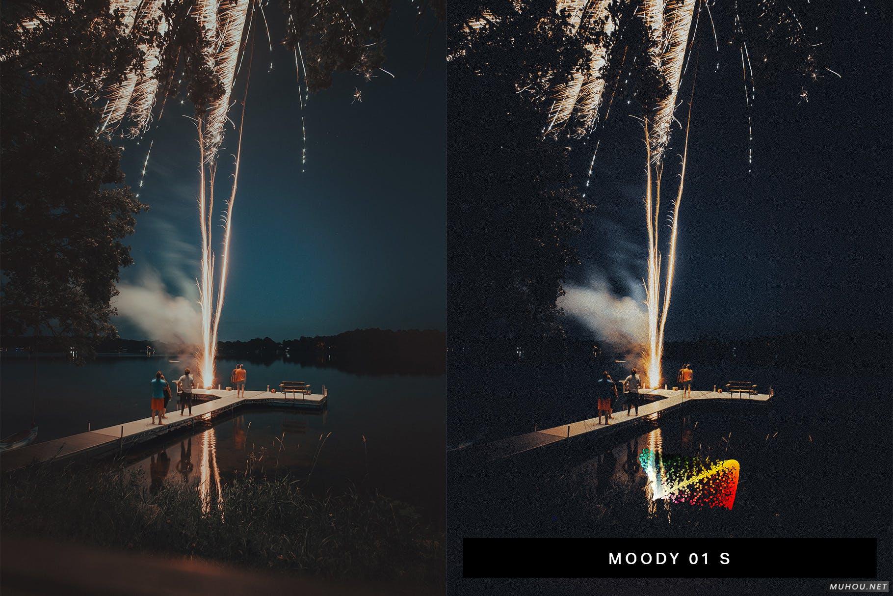 Luts调色预设-50套黑黄现代风格照片调色效果50 Black & Yellow Lightroom Presets and LUTs插图11