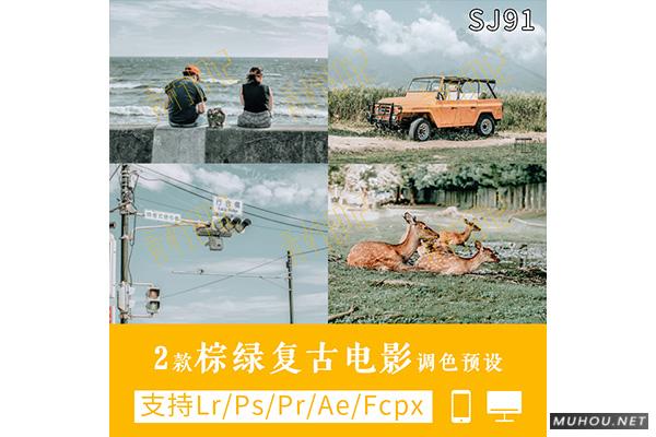 Luts调色预设：视频调色（LR-PR-AE-PS-FCPX-达芬奇）