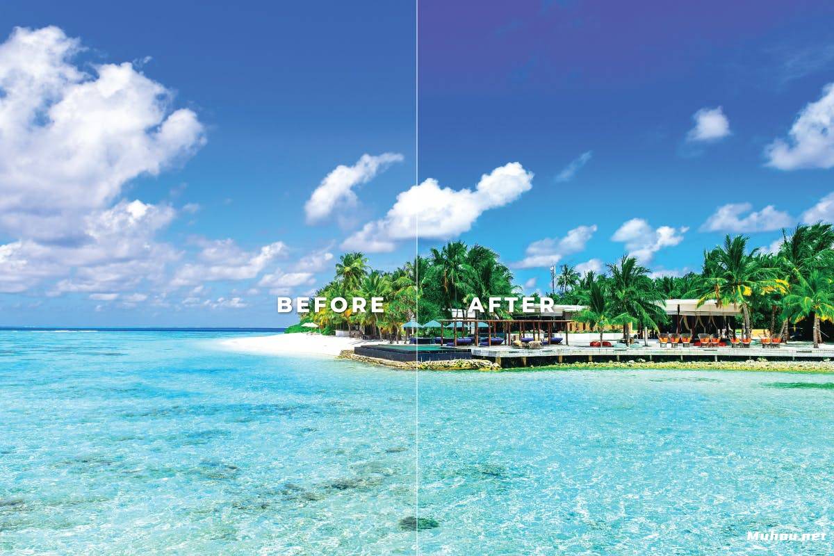 Luts视频预设-海滩包调色滤镜LUTs第10卷Beach Pack Video LUTs Vol.10插图9