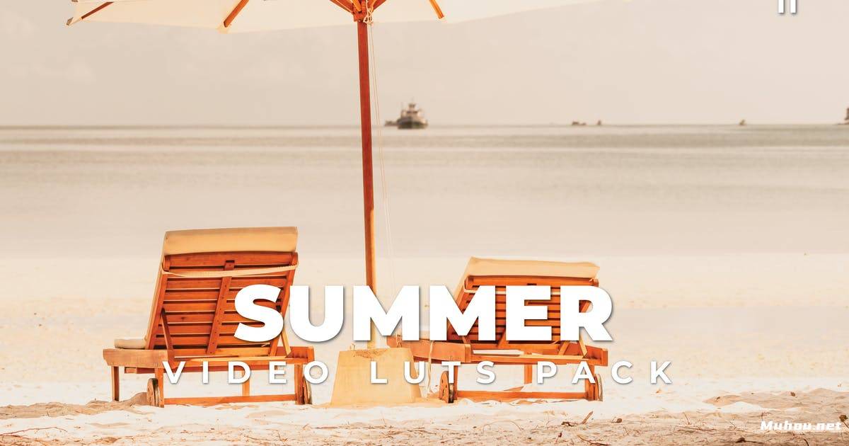Luts视频预设-夏季阳光黄色调调色滤镜LUTs第11卷Summer Pack Video LUTs Vol.11插图
