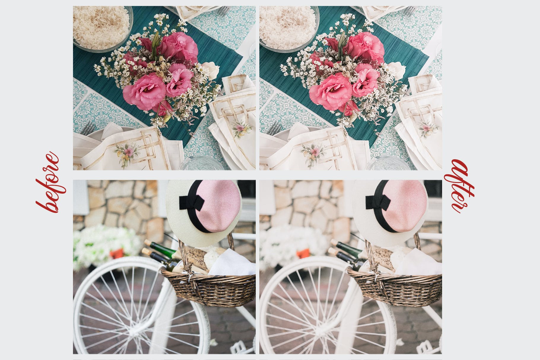 Luts视频预设-明亮通风的婚礼简洁风调色滤镜Bright & Airy LUTs for Video and Photo插图21