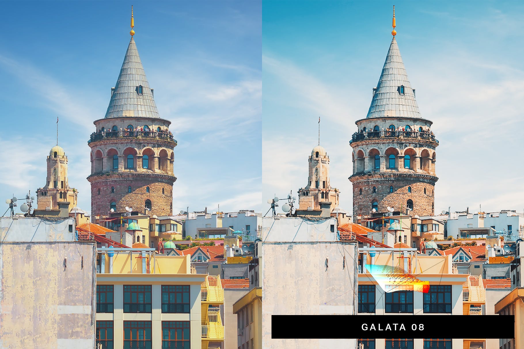 Luts调色预设-50伊斯坦布尔土耳其色调旅行vlog调色滤镜50 Istanbul Travel Lightroom Presets and LUTs插图10