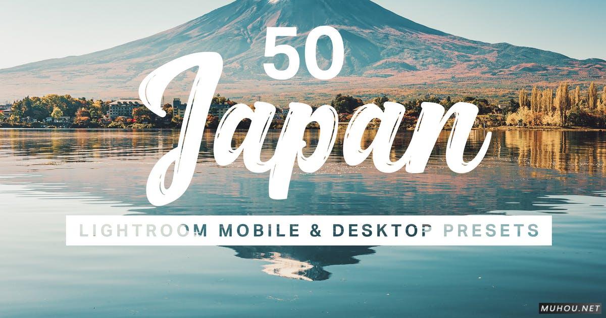 Luts调色预设-50套日本旅行赛博朋克+夜景调色滤镜50 Japan Lightroom Presets and LUTs插图