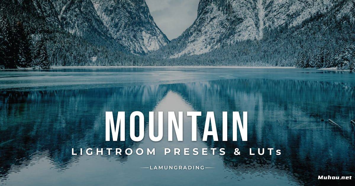 Luts视频预设-山地冰川寒冷调色滤镜LUTsMountain Lightroom Presets & LUTs插图