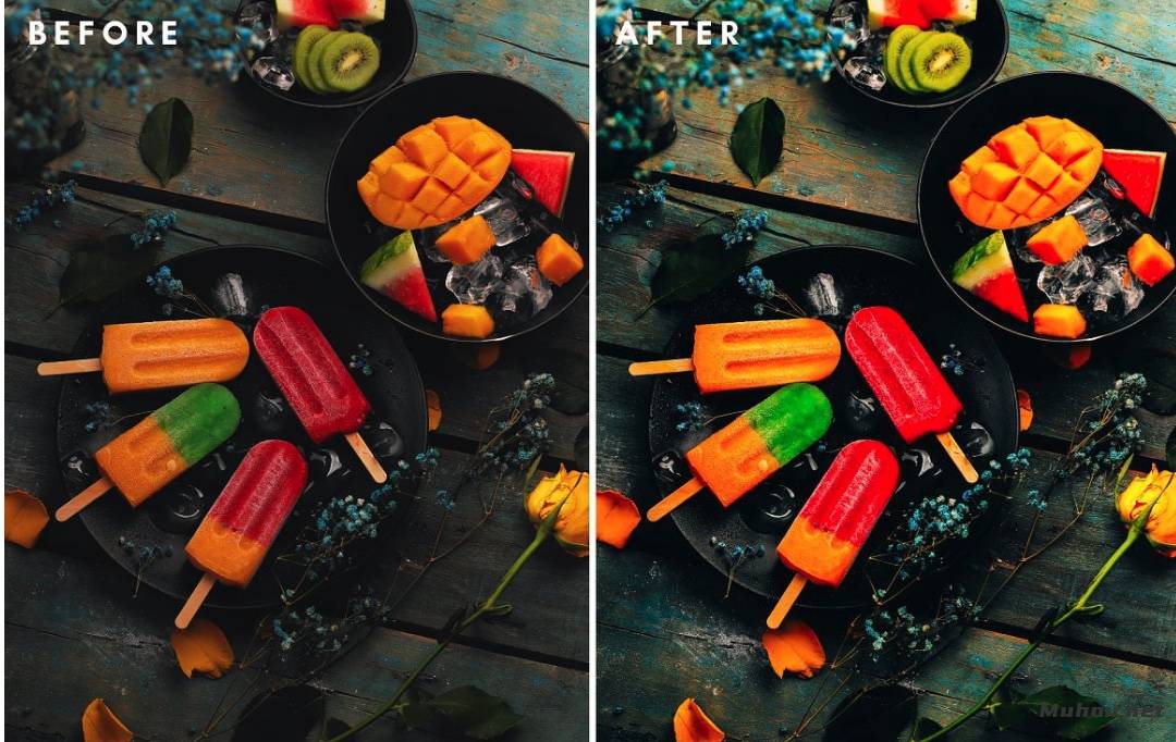 LR预设-美食调色lr预设- 10种美食调色效果Lightroom预设 Foody Lightroom Presets插图6
