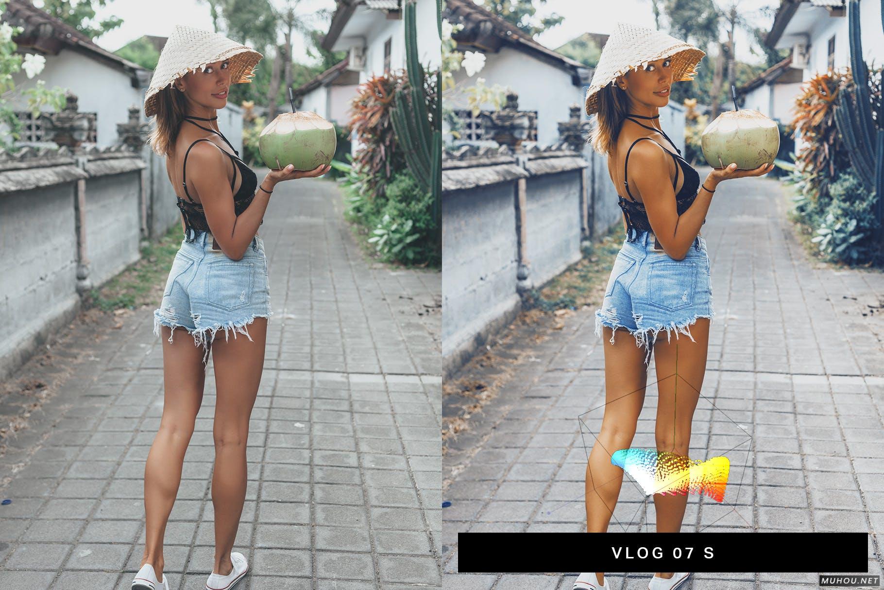 Luts调色预设-50组泰国热带旅行vlog调色滤镜下载 50 Bangkok Lightroom Presets & LUTs插图12