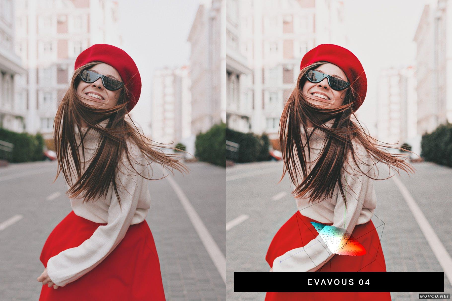 Luts调色预设-50套突出红色强烈视觉冲击HDR预设合集50 Wonderland Lightroom Presets and LUTs插图8