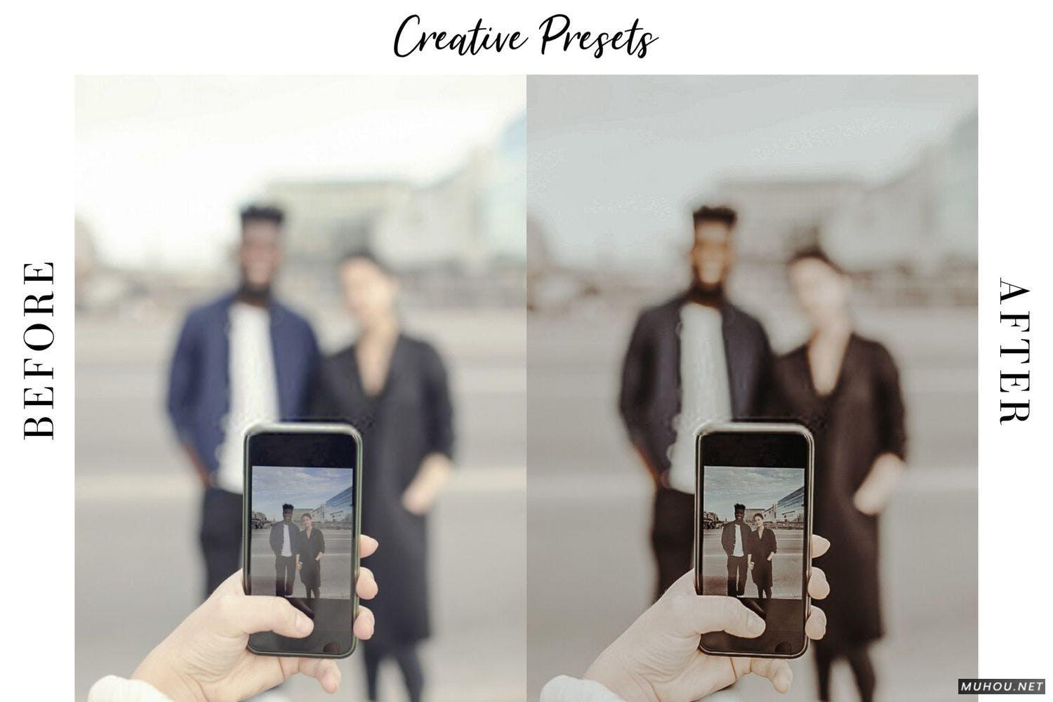 LR调色预设+手机版-INS网红博客干净灰调手机版LR胶片Classy Blogger - Mobile Lightroom Preset插图4