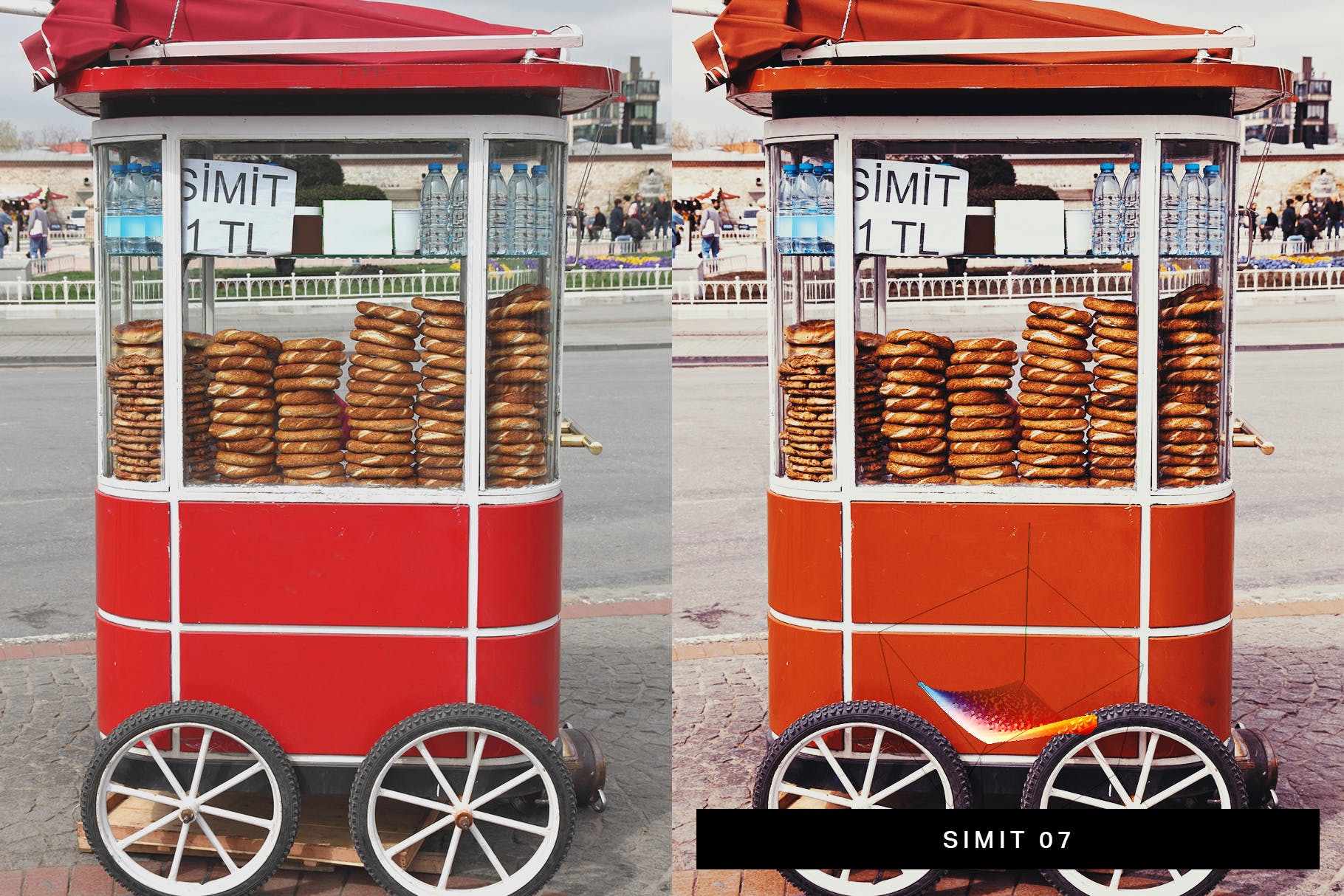 Luts调色预设-50伊斯坦布尔土耳其色调旅行vlog调色滤镜50 Istanbul Travel Lightroom Presets and LUTs插图11