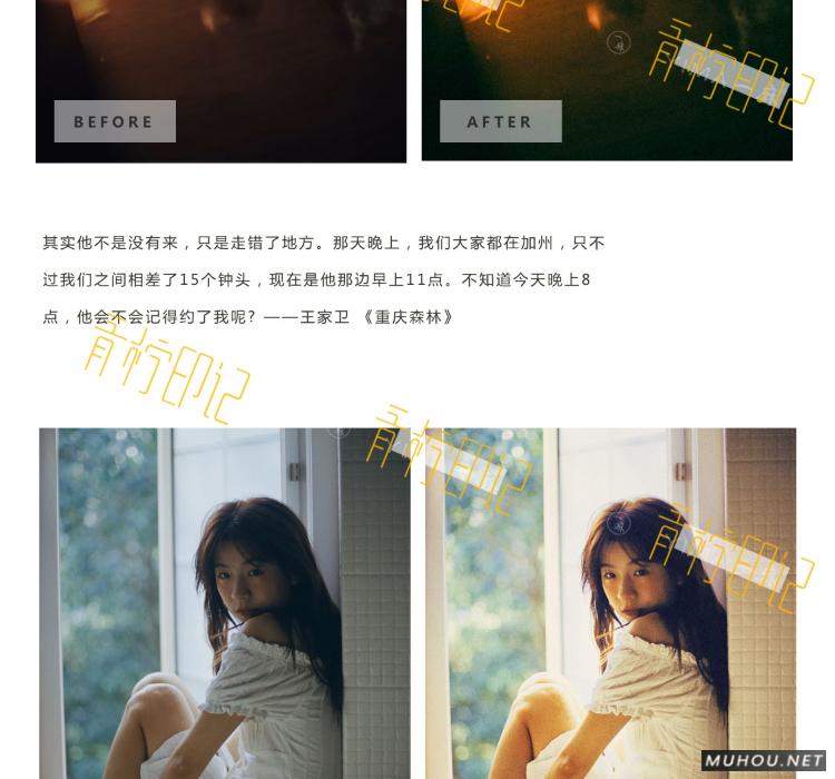 Luts调色预设：视频调色（LR-PR-AE-PS-FCPX-达芬奇）