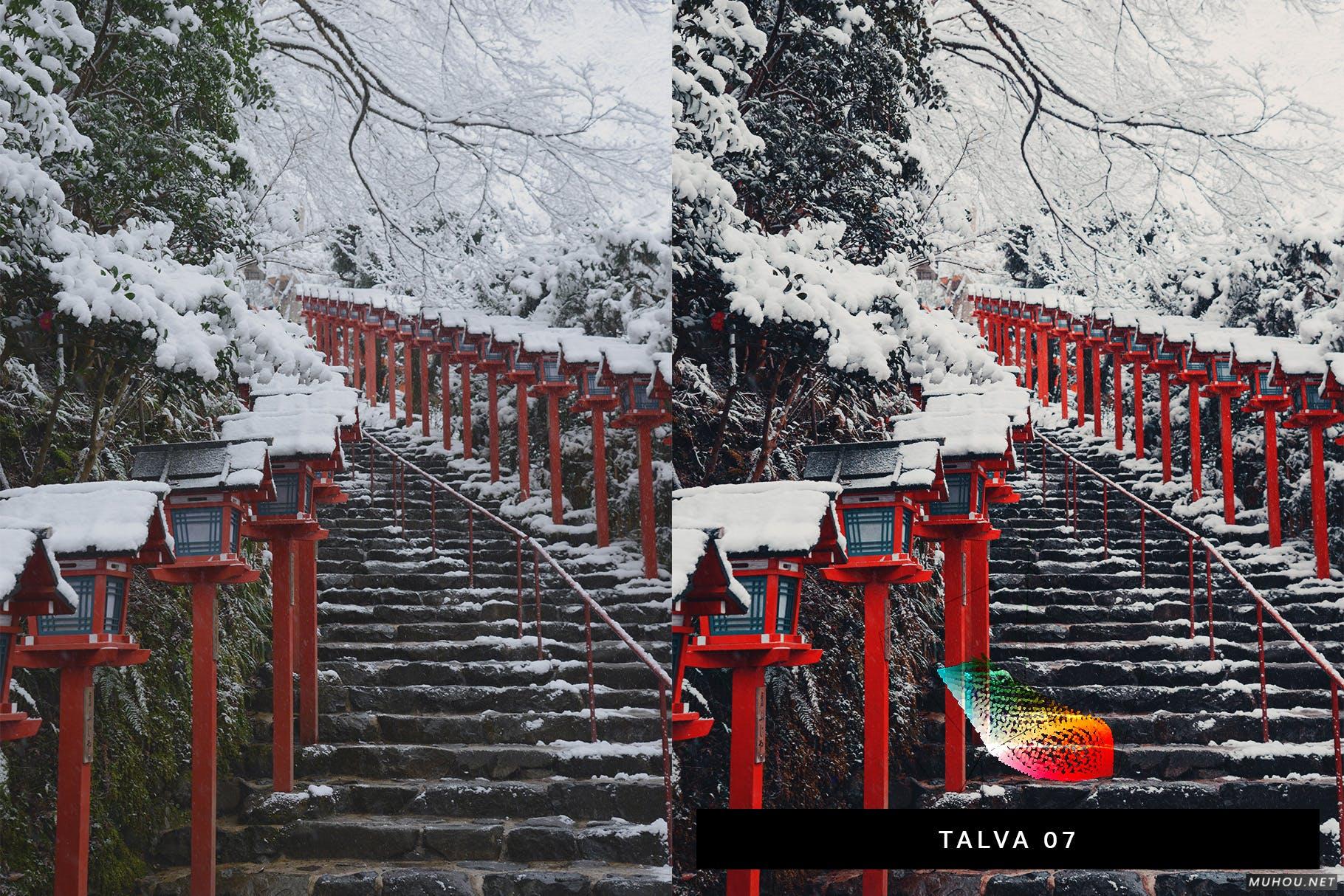 Luts调色预设-50套突出红色强烈视觉冲击HDR预设合集50 Wonderland Lightroom Presets and LUTs插图12