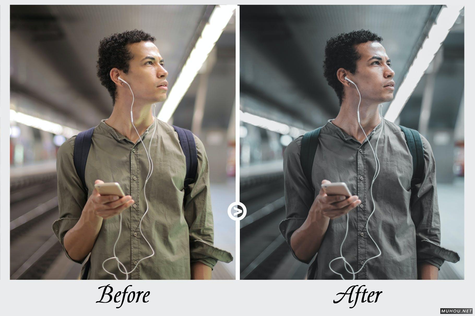 Luts调色预设-5个电影色调超自然调色效果 Cinematic Tones -  LUTs Pack for Video and Photo插图19