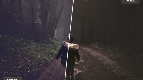 Luts调色预设-50电影级黑色调旅行滤镜素材 Folky LUTs Pack