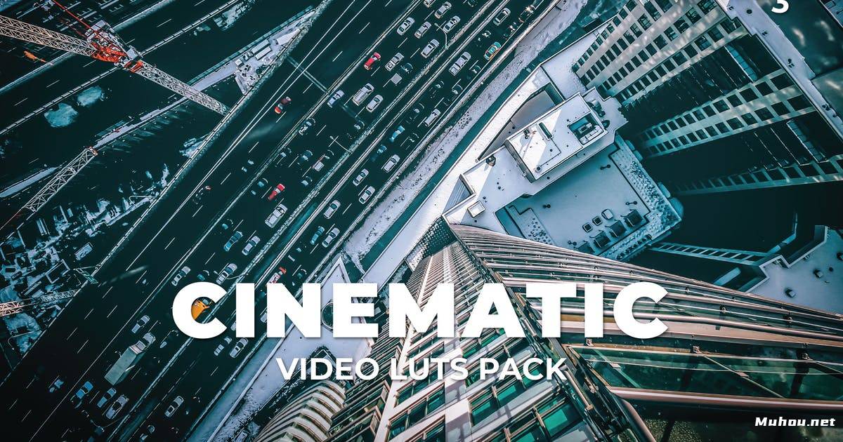 Luts视频预设-城市超酷色调青金LUTs第3卷Cinematic Pack Video LUTs Vol.3插图