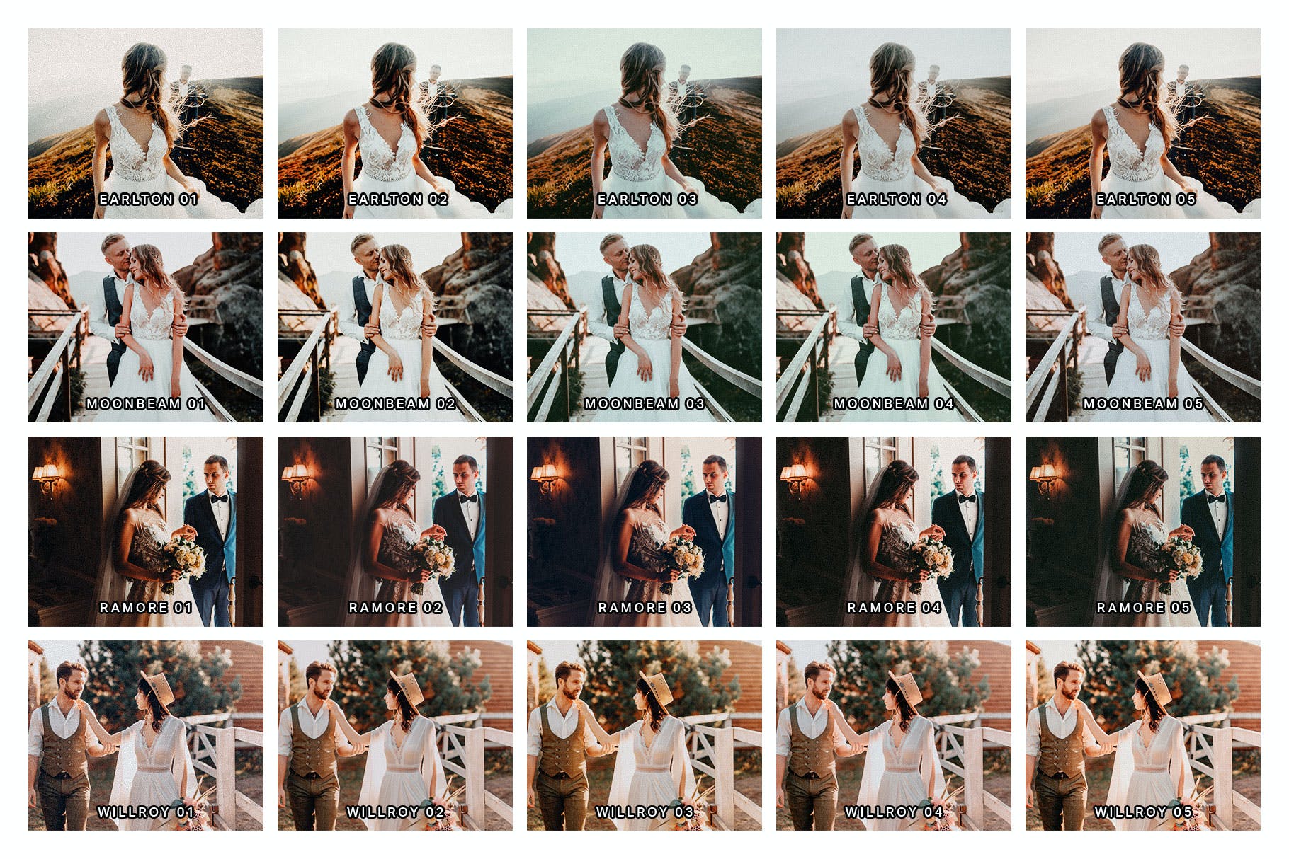 Luts调色预设-20个自然怀旧的Lightroom预设视频调色滤镜 Naturally Nostalgic Lightroom Presets and LUTs插图8