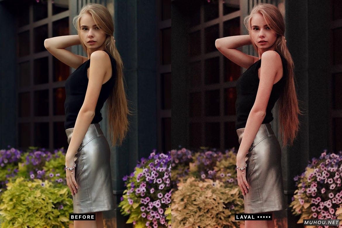 Luts调色预设-14组粉红色少女色系色调滤镜 14 Pink Lightroom Presets and LUTs插图11