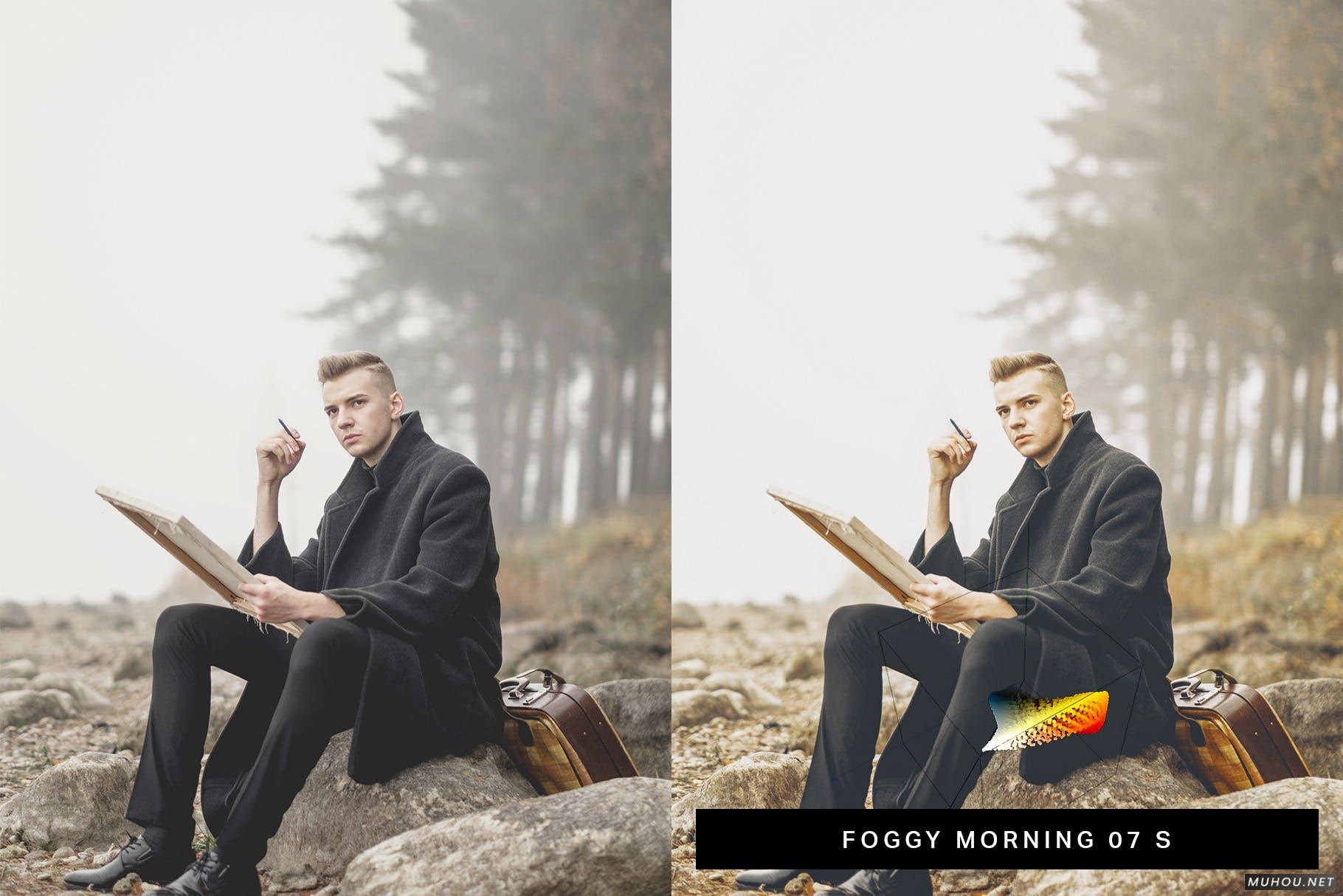 Luts调色预设-50组专业户外摄影自然调色滤镜50 Moody Lightroom Presets and LUTs插图9