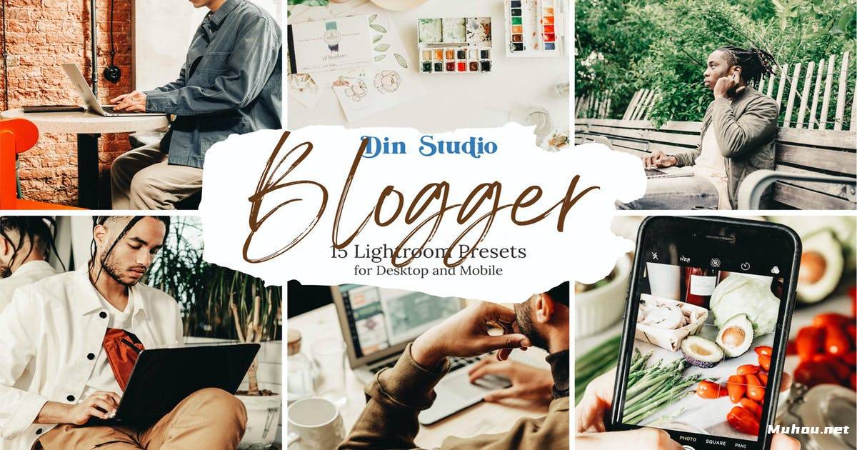 Lr预设-个人摄影作品调色预设15组Blogger Lightroom Presets插图