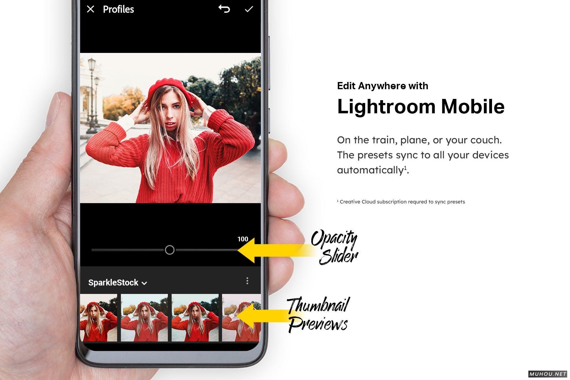 Luts调色预设-50套突出红色强烈视觉冲击HDR预设合集50 Wonderland Lightroom Presets and LUTs插图13