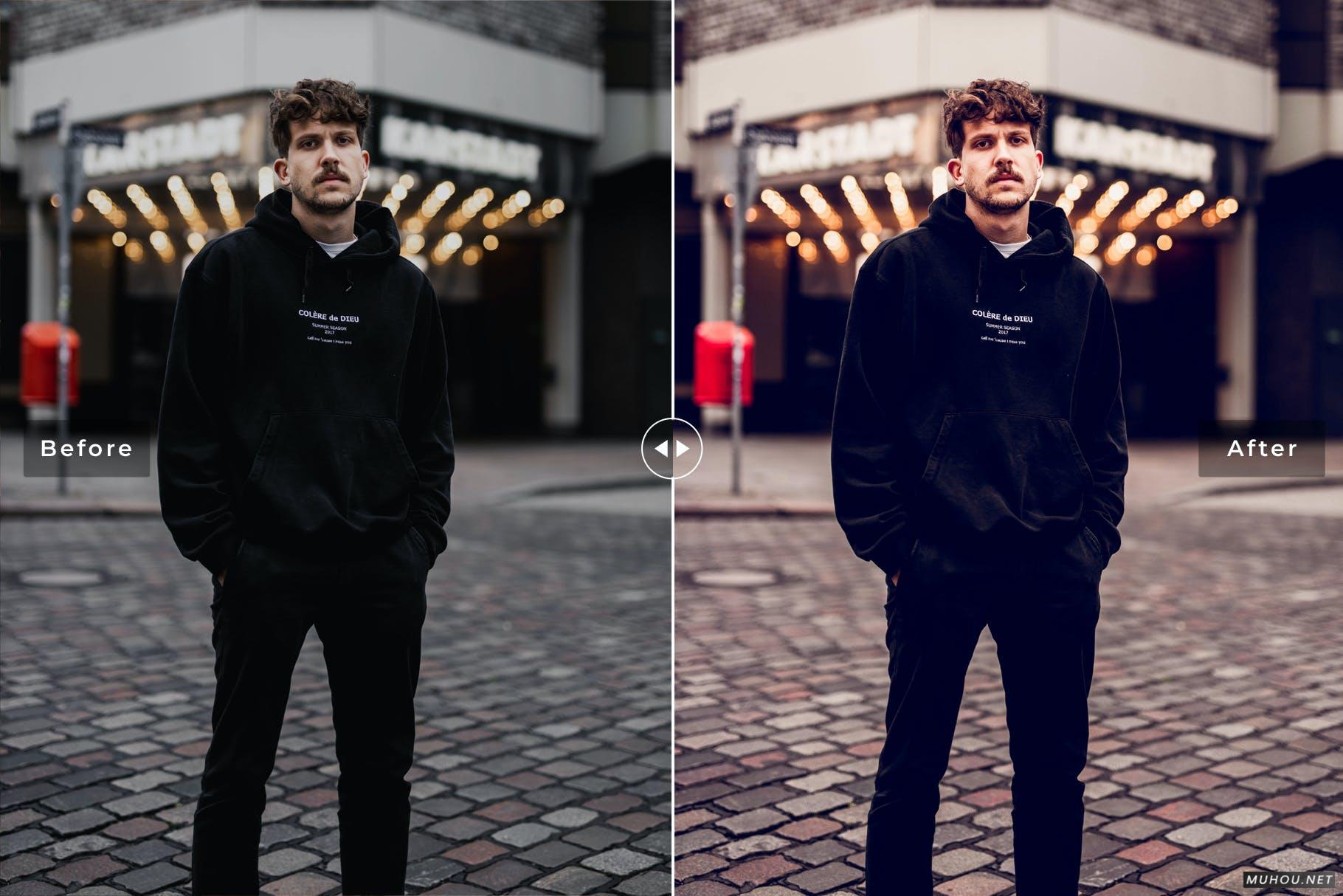 LR调色预设-婚礼摄影，城市，人像，时装调色效果下载 Hamburg Mobile & Desktop Lightroom Presets插图7