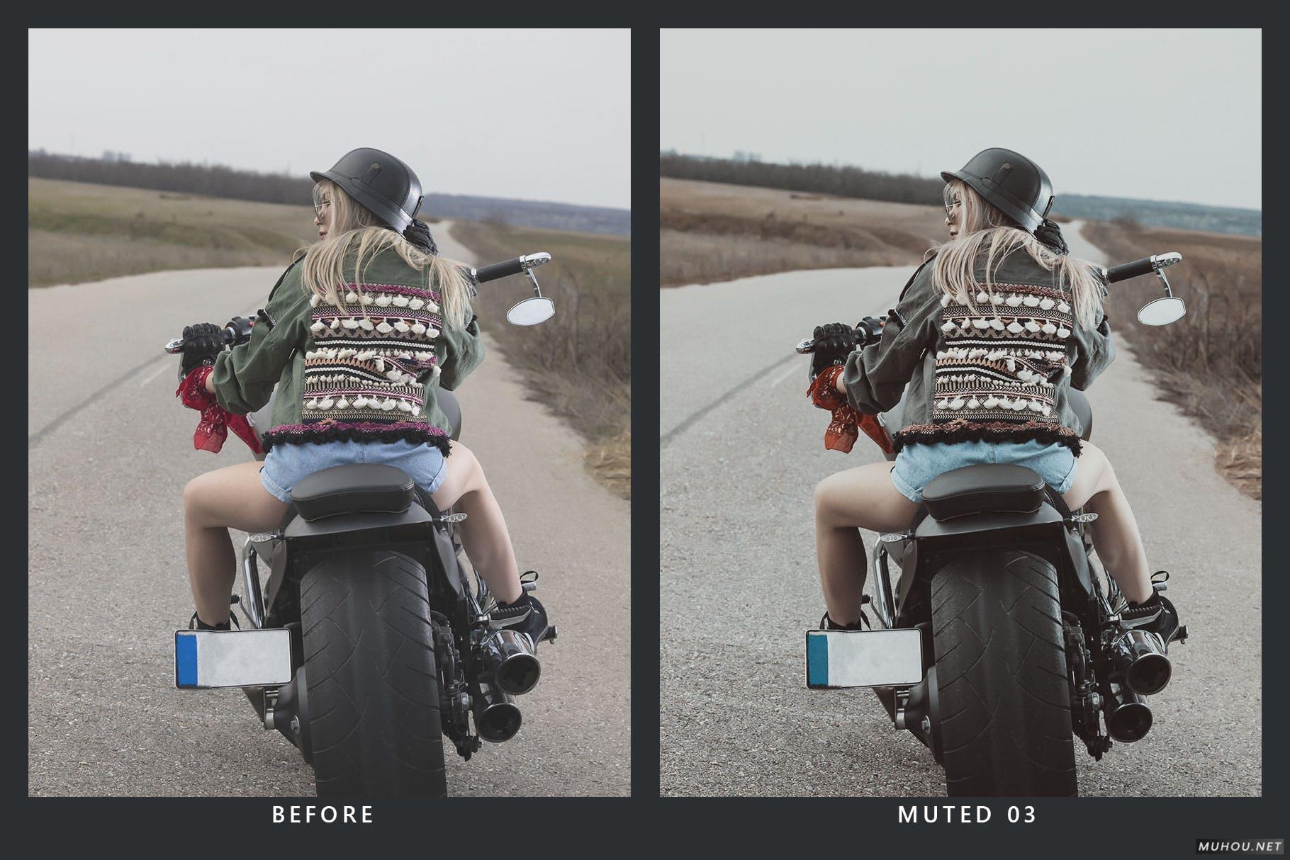Luts调色预设-20套褪色照片时尚照片调色滤镜20 Classic Lightroom Presets and LUTs插图10