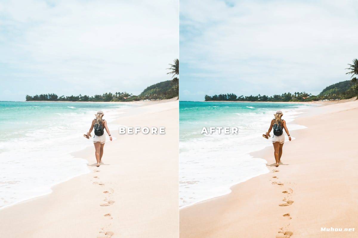 Luts视频预设-海滩调色滤镜LUTs第22卷Beach Pack Video LUTs Vol.22插图9