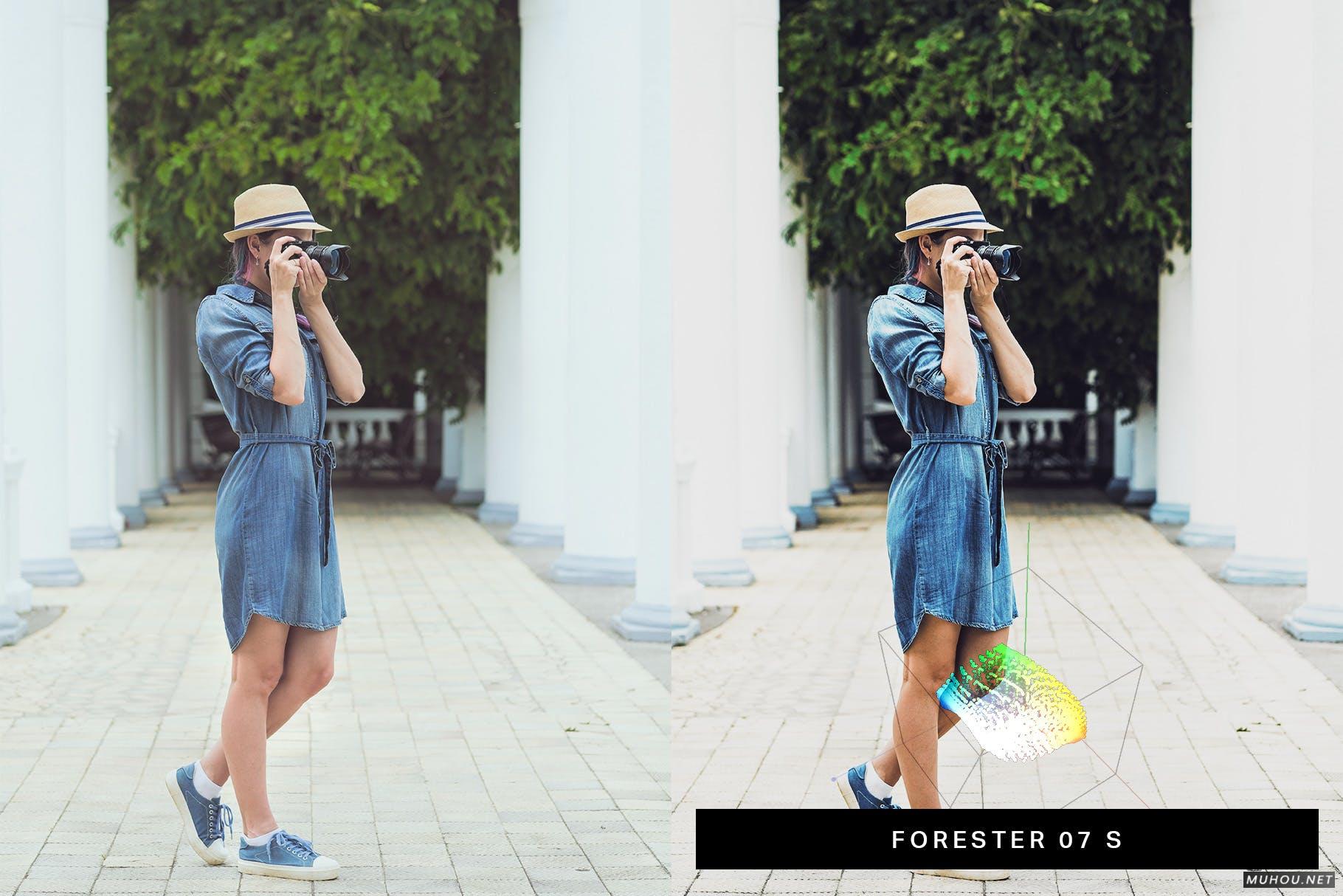 Luts调色预设-蓝色牛仔风格通透调色预设下载 50 Denim Fashion Lightroom Presets and LUTs插图10