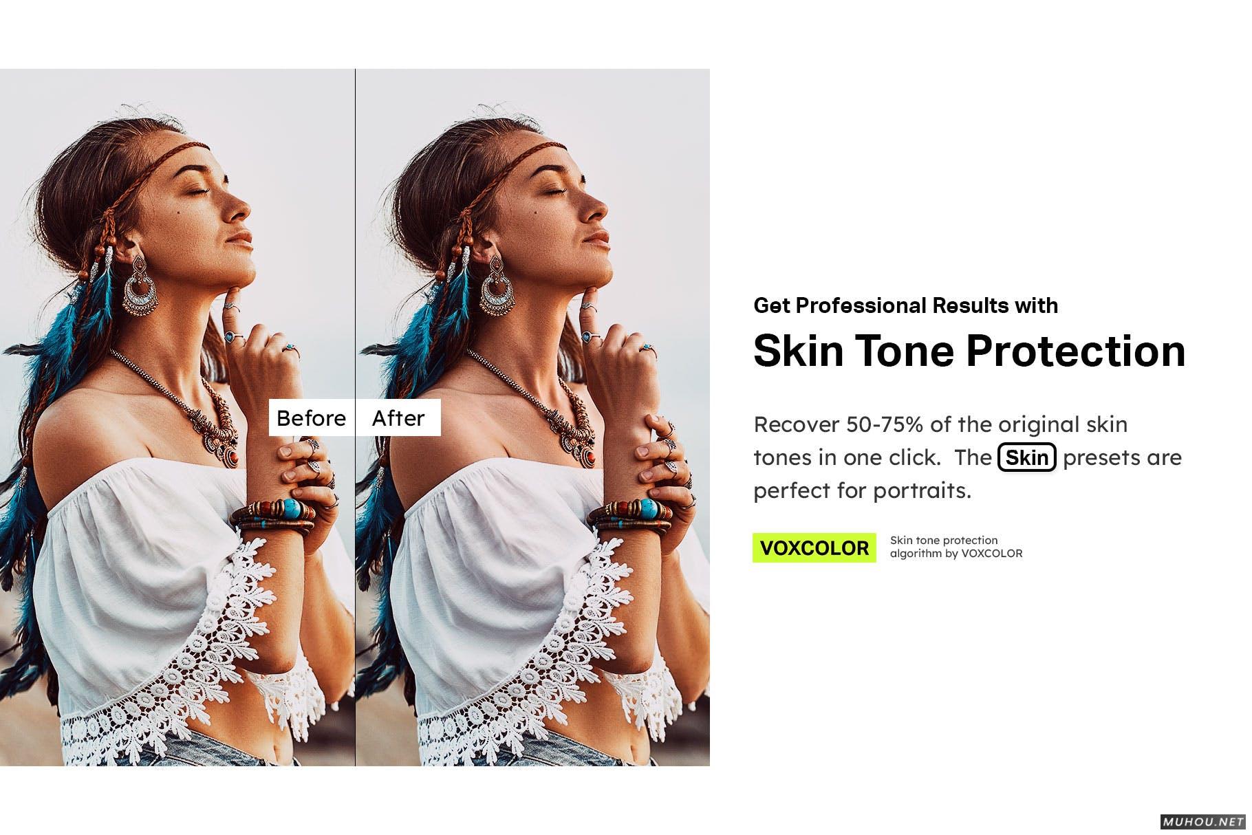 Luts调色预设-20套波西米亚风女性复古摄影色调下载 20 Boho Chic Lightroom Presets and LUTs插图13