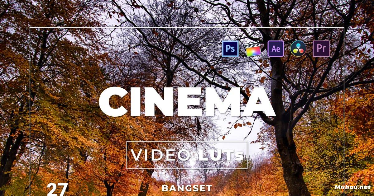 Luts视频预设-邦塞特电影包27个视频lutBangset Cinema Pack 27 Video LUTs插图