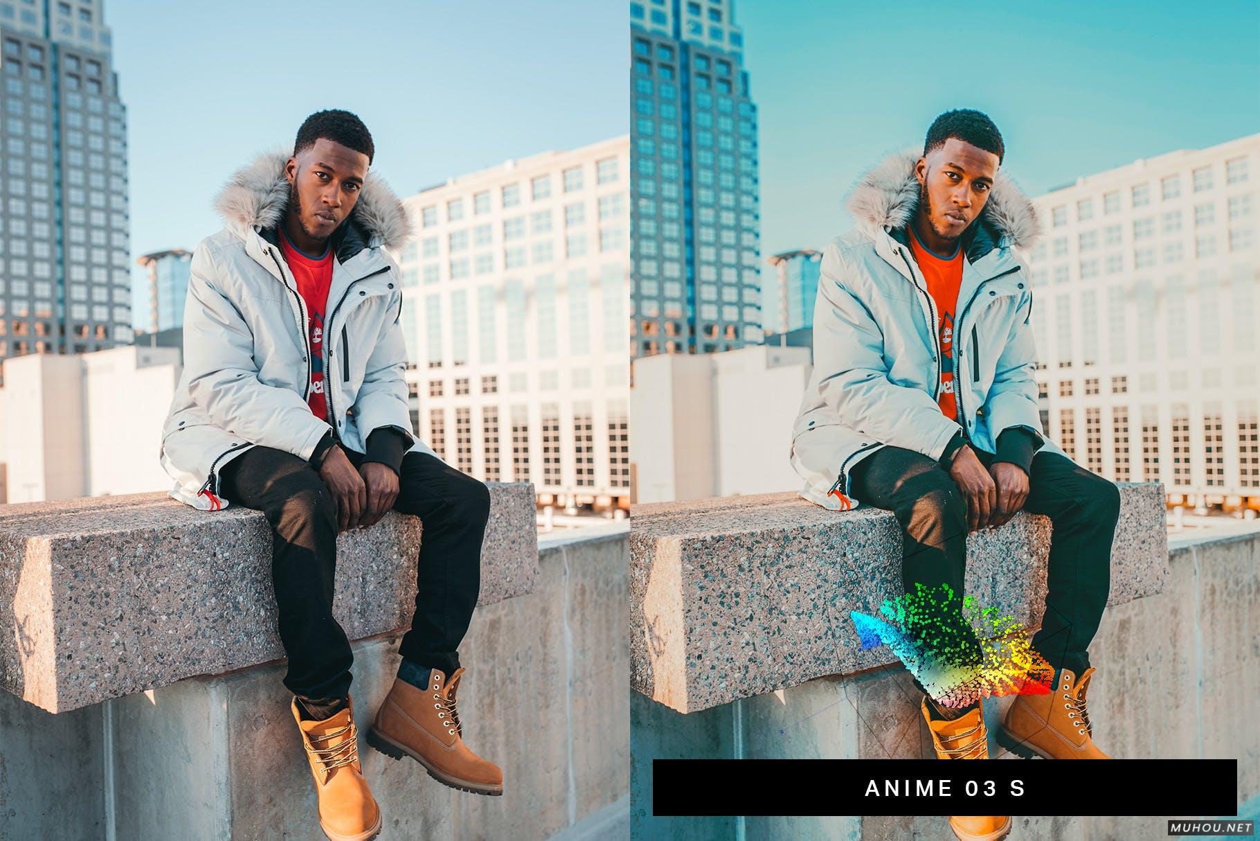 Luts调色预设-50组美丽日本动漫色彩调色滤镜 50 Anime Lightroom Presets and LUTs插图7