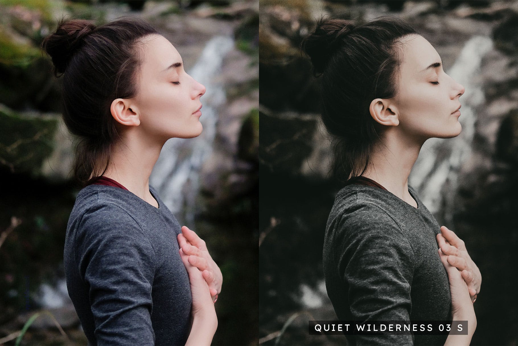 Luts调色预设-20组自然古朴原始森林色调滤镜Moody Woods Lightroom Presets & LUTs插图10