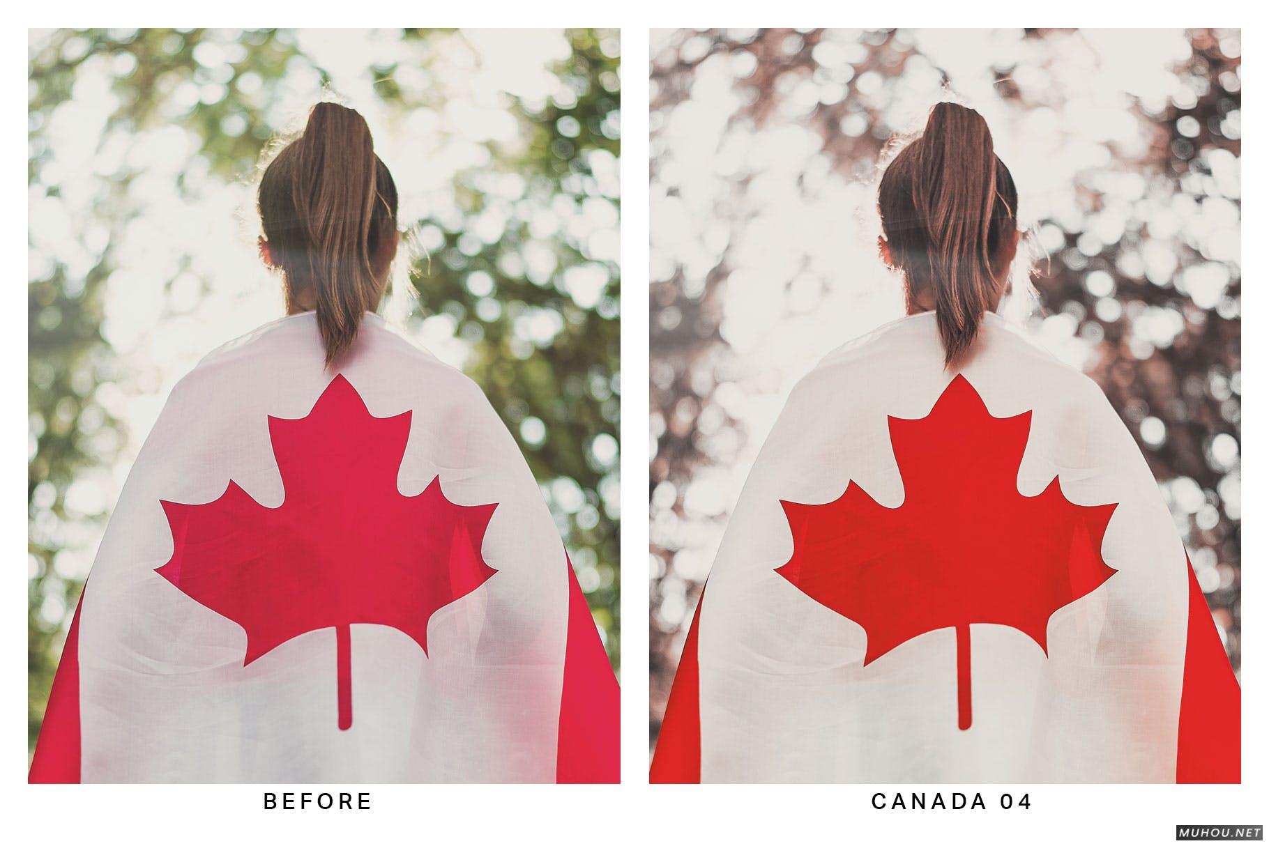 Luts调色预设-20组维多利亚红色枫叶色调滤镜 20 Canadian Lightroom Presets and LUTs插图8