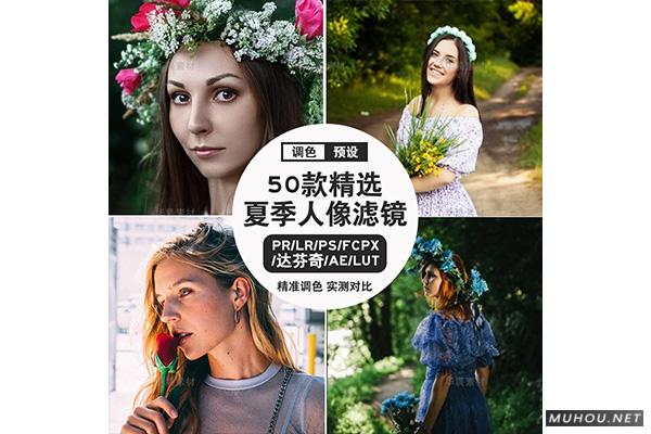 Luts调色预设：视频调色（LR-PR-AE-PS-FCPX-达芬奇）