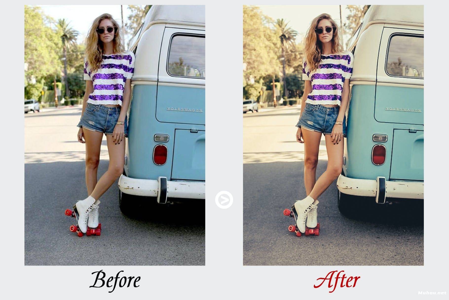 Luts视频预设-加利福尼亚 街头美女拍摄调色滤镜California |LUTs for Video and Photo Color Grading插图12