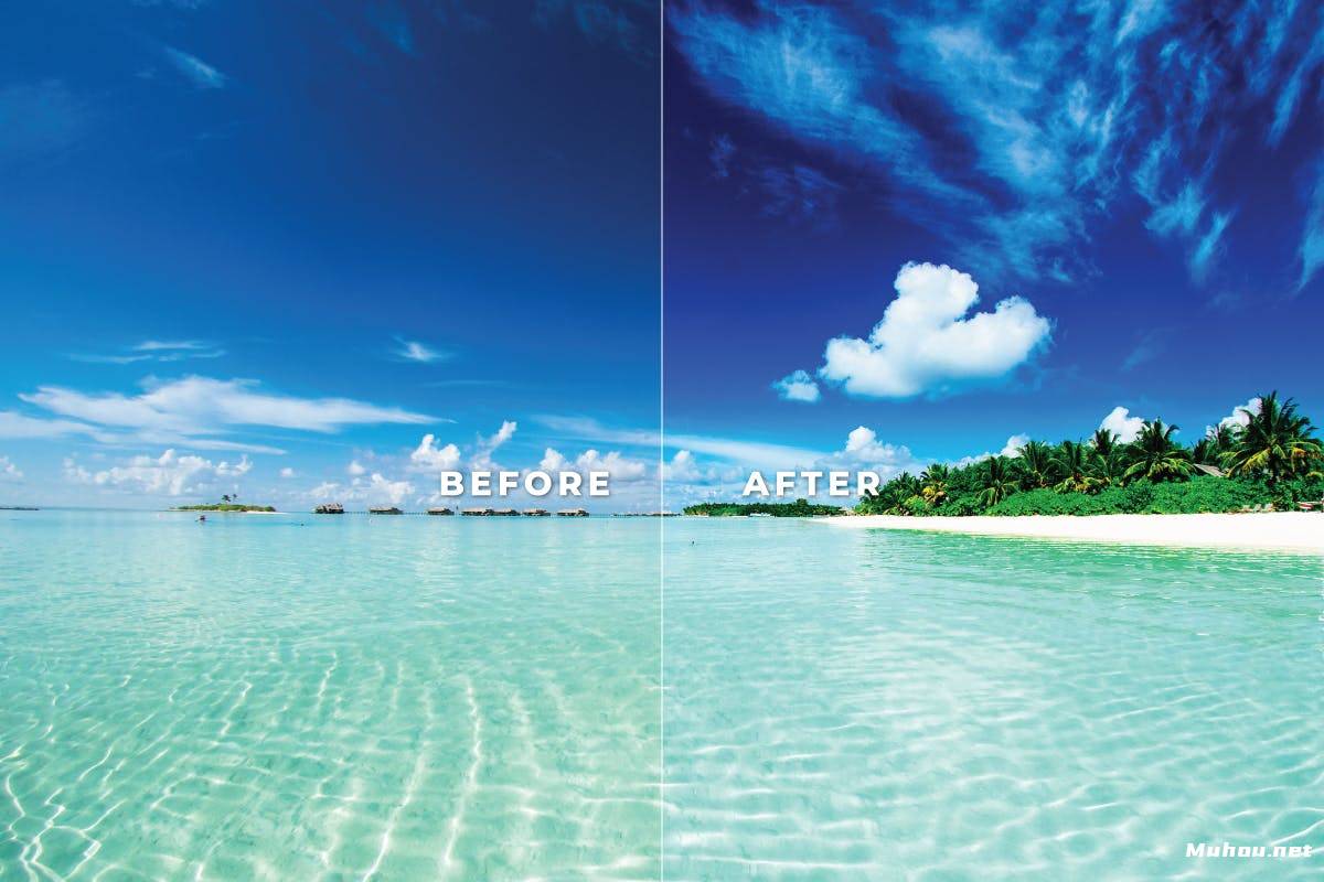 Luts视频预设-海滩包调色滤镜LUTs第10卷Beach Pack Video LUTs Vol.10插图8