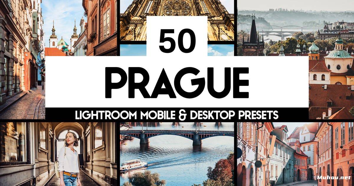 Luts调色预设-50个布拉格视频调色滤镜下载Prague Lightroom Presets and LUTs插图