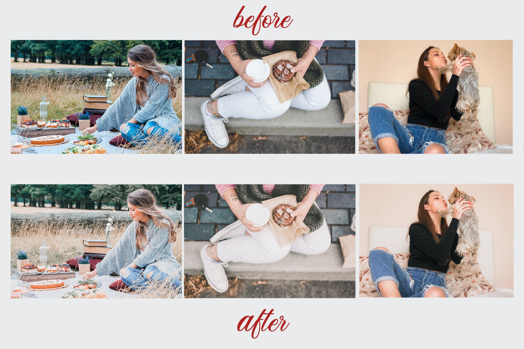 Luts视频预设-明亮通风的婚礼简洁风调色滤镜Bright & Airy LUTs for Video and Photo插图19