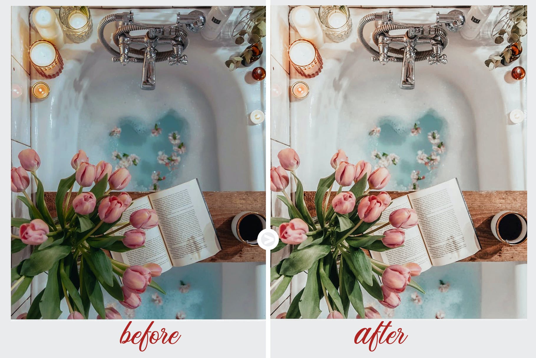 Luts视频预设-明亮通风的婚礼简洁风调色滤镜Bright & Airy LUTs for Video and Photo插图14