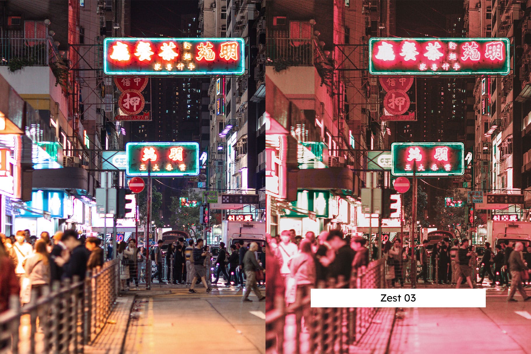 Luts调色预设-20个反乌托邦城市赛博朋克风格调色滤镜lr+视频 Neon Dystopia Lightroom Presets & LUTs插图10