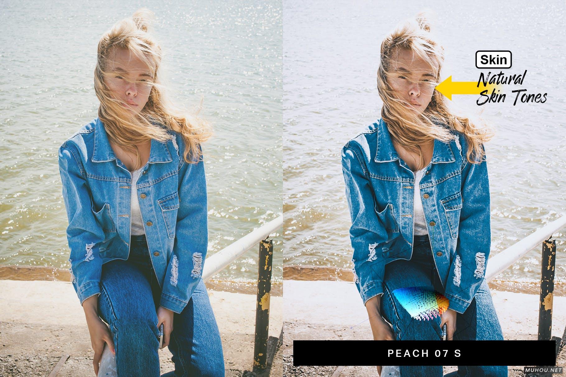 Luts调色预设-蓝色牛仔风格通透调色预设下载 50 Denim Fashion Lightroom Presets and LUTs插图11