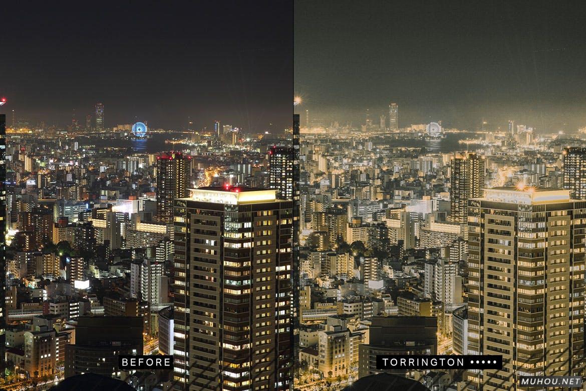 Luts调色预设-24个超酷夜景人像建筑调色预设下载 Urban Desaturated Lightroom Presets and LUTs插图13