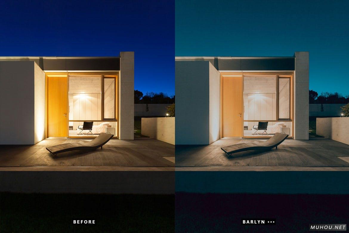 LUT+lr调色预设-14套黄昏夜景暮光之城城市色调滤镜 14 Midnight Lightroom Presets, Profiles and LUTs插图11