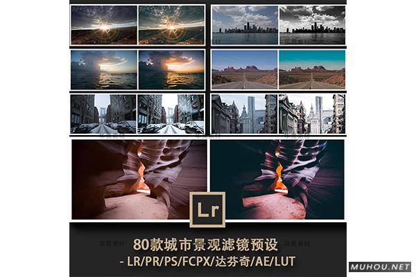 Luts调色预设：视频调色（LR-PR-AE-PS-FCPX-达芬奇）