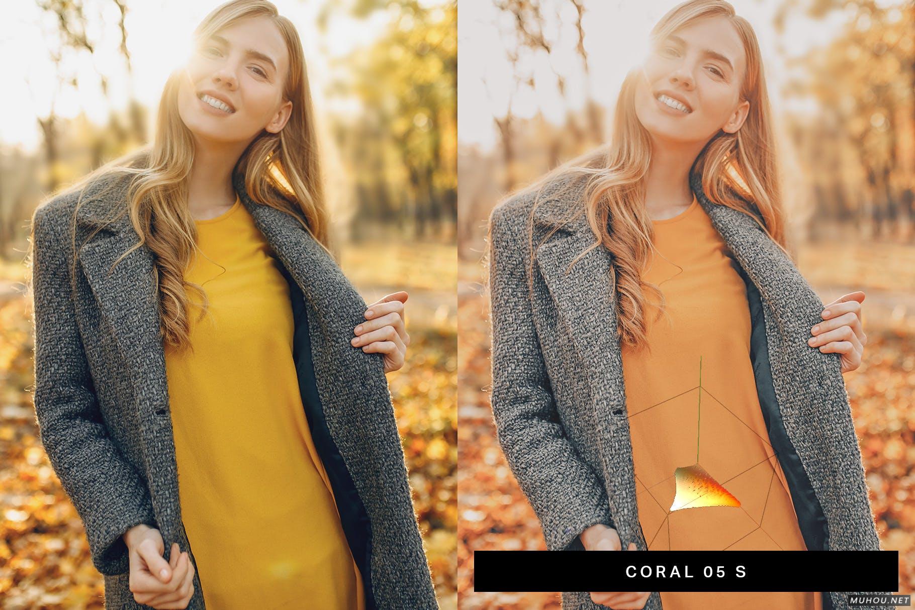 Luts调色预设-50套秋天少女风照片视频调色滤镜 50 Peachy Peach Lightroom Presets and LUTs插图10