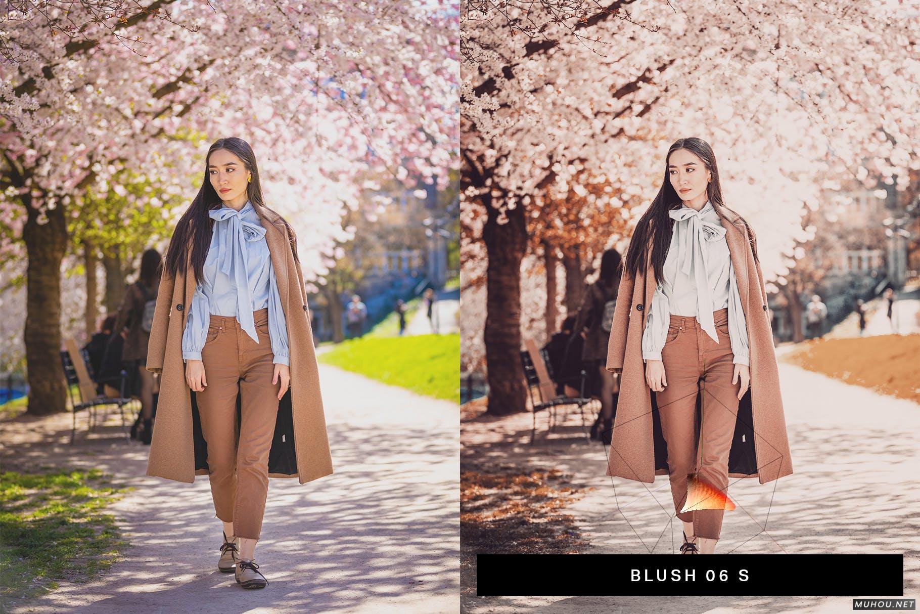 Luts调色预设-50套秋天少女风照片视频调色滤镜 50 Peachy Peach Lightroom Presets and LUTs插图8
