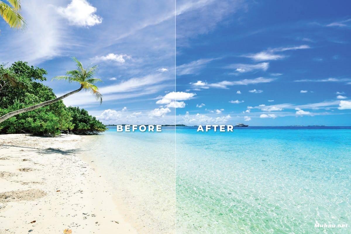 Luts视频预设-海滩包调色滤镜LUTs第10卷Beach Pack Video LUTs Vol.10插图10