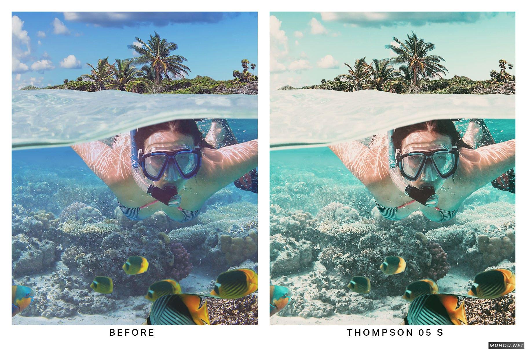 Luts调色预设-20种热带Lightroom预设和LUT滤镜下载20 Tropical Lightroom Presets and LUTs插图12