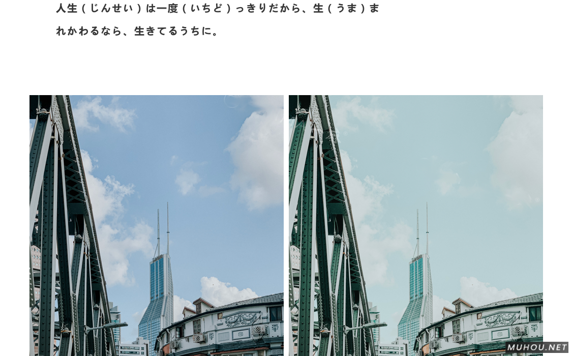Luts调色预设：视频调色（LR-PR-AE-PS-FCPX-达芬奇）